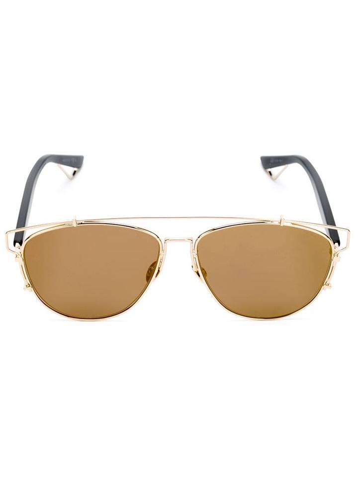 Dior Eyewear Technologique Sunglasses, Adult Unisex, Black, Metal Other/acetate
