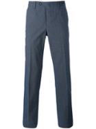 Pt01 - Slim Fit Tailored Trousers - Men - Cotton/spandex/elastane - 54, Blue, Cotton/spandex/elastane