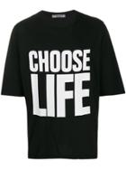 Katharine Hamnett London Choose Life Organic Cotton T-shirt - Black