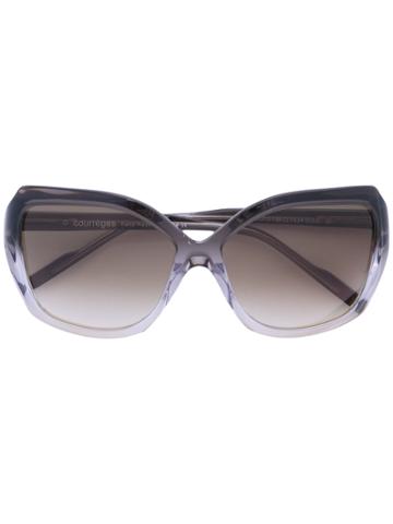 Courrèges Square Sunglasses - Grey