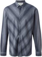 Stephan Schneider Diagonal Stripe Shirt - Blue