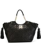 Sonia Rykiel Quilted Tote, Women's, Black