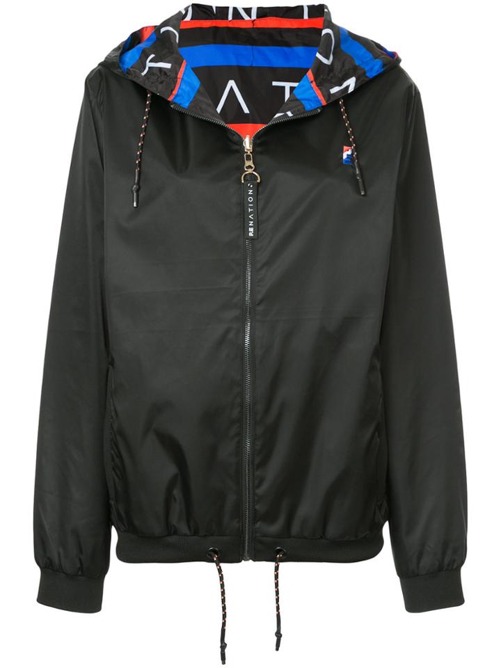 P.e Nation Air Picket Reversible Jacket - Black