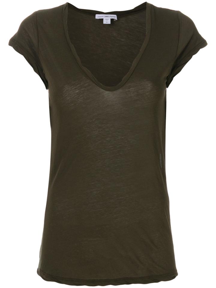 James Perse Jersey T-shirt - Green