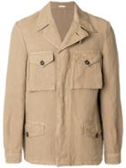 Massimo Alba Millitary Style V50 Jacket - Nude & Neutrals