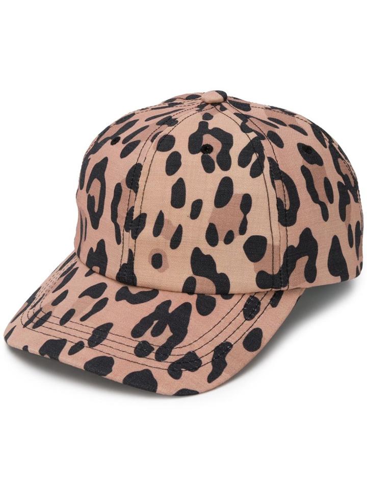 Eugenia Kim Leopard Print Baseball Cap - Neutrals