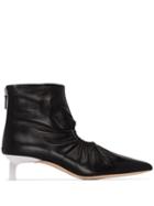 Rejina Pyo Camila Cut-out Ankle Boots - Black