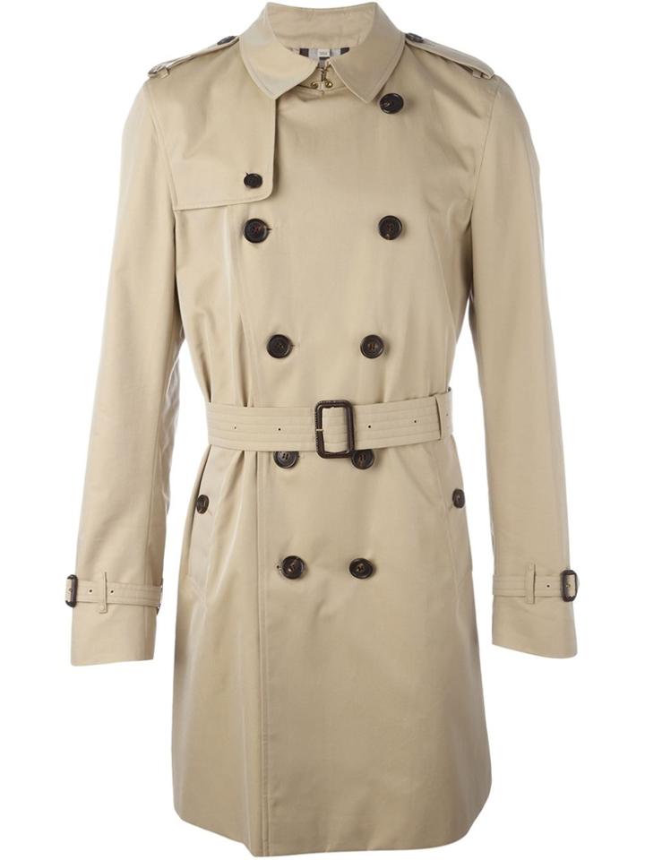 Burberry The Kensington Long Heritage Trenchcoat - Nude & Neutrals