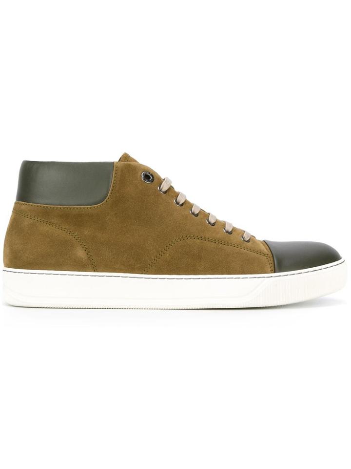 Lanvin Chukka Sneakers - Brown