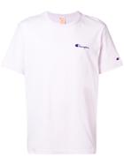 Champion Small Script T-shirt - Pink & Purple