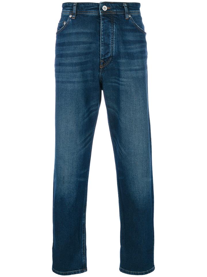 Diesel Black Gold - Type Straight Jeans - Men - Cotton/spandex/elastane - 34, Blue, Cotton/spandex/elastane