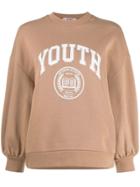 Msgm Youth Sweatshirt - Neutrals