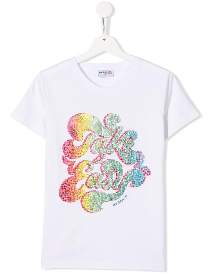 My Brand Kids Fake Easy T-shirt - White