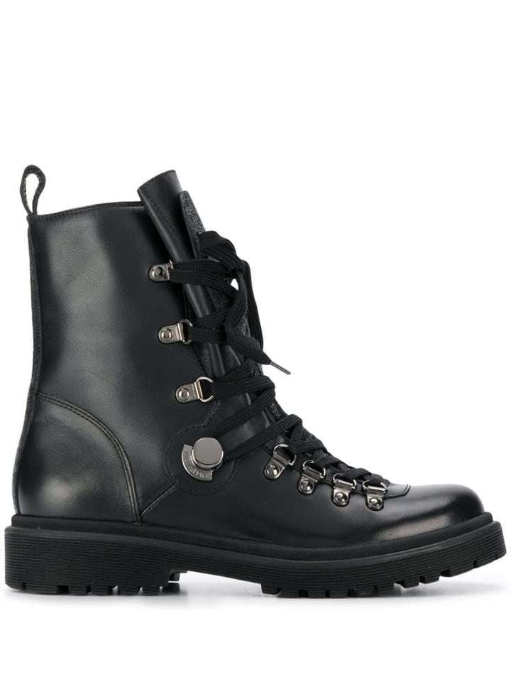 Moncler Moncler 204800001alm 999 Furs & Skins->leather - Black