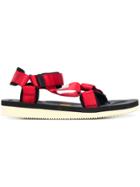 Suicoke Strapped Open-toe Sandals - Red