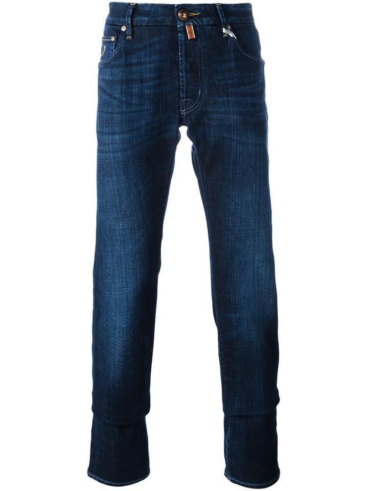 Jacob Cohen 'sicily' Jeans, Men's, Size: 34, Blue, Cotton/spandex/elastane