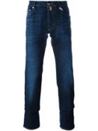 Jacob Cohen 'sicily' Jeans, Men's, Size: 34, Blue, Cotton/spandex/elastane