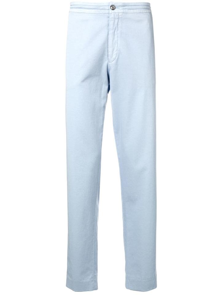 Ermenegildo Zegna Straight-leg Trousers - 860 Blue