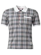 Thom Browne Plaid Polo Shirt