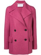 Harris Wharf London Double Breasted Jacket - Pink & Purple