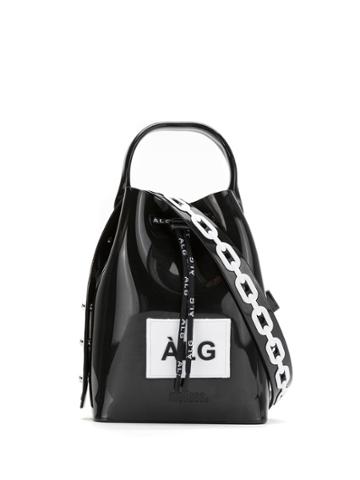 Àlg Bolsa/pochete Com Alça De Corrente - Black
