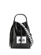 Àlg Bolsa/pochete Com Alça De Corrente - Black