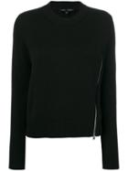Proenza Schouler - Knit Pullover - Women - Silk/cashmere/wool - M, Black, Silk/cashmere/wool