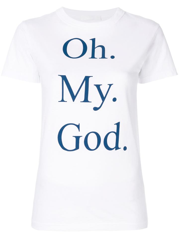 Peter Jensen Oh My God T-shirt - White