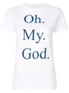 Peter Jensen Oh My God T-shirt - White