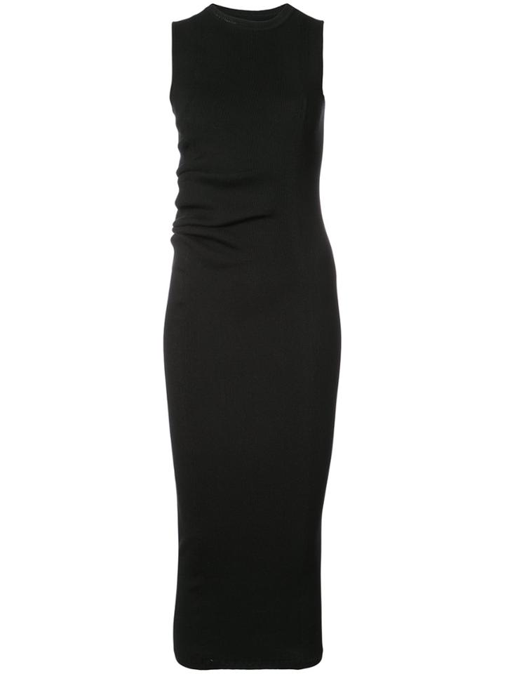 Rick Owens Sleeveless Fitted Dress - Black