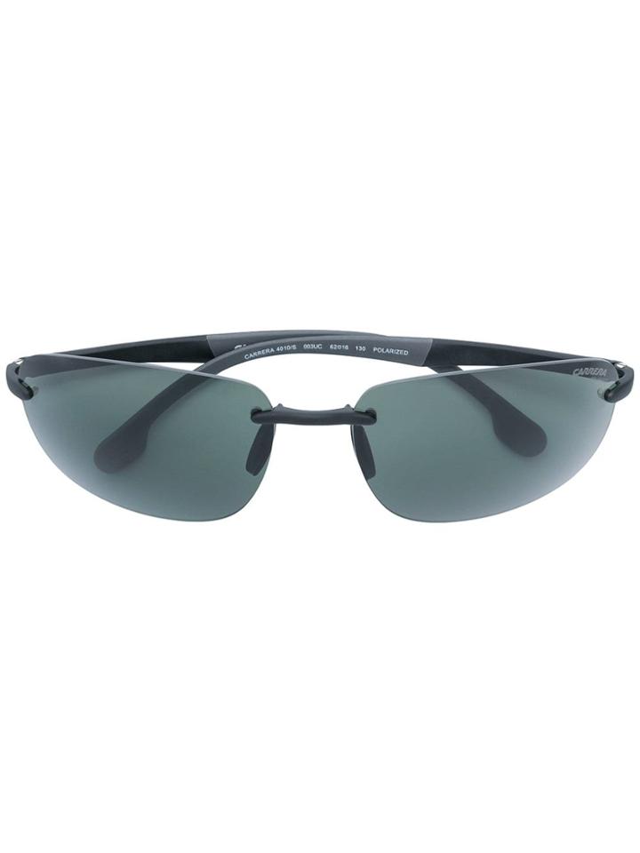 Carrera Rectangular Glasses - Black