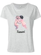 Fiorucci Small Kissing Angels T-shirt - Grey