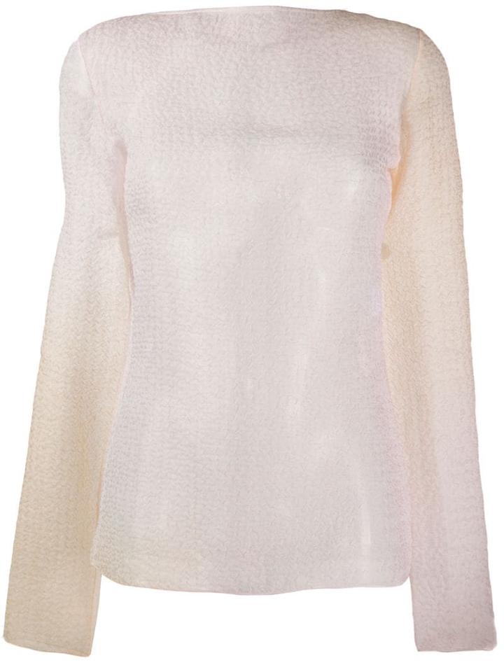 Nina Ricci Faded Ombré Top - Pink