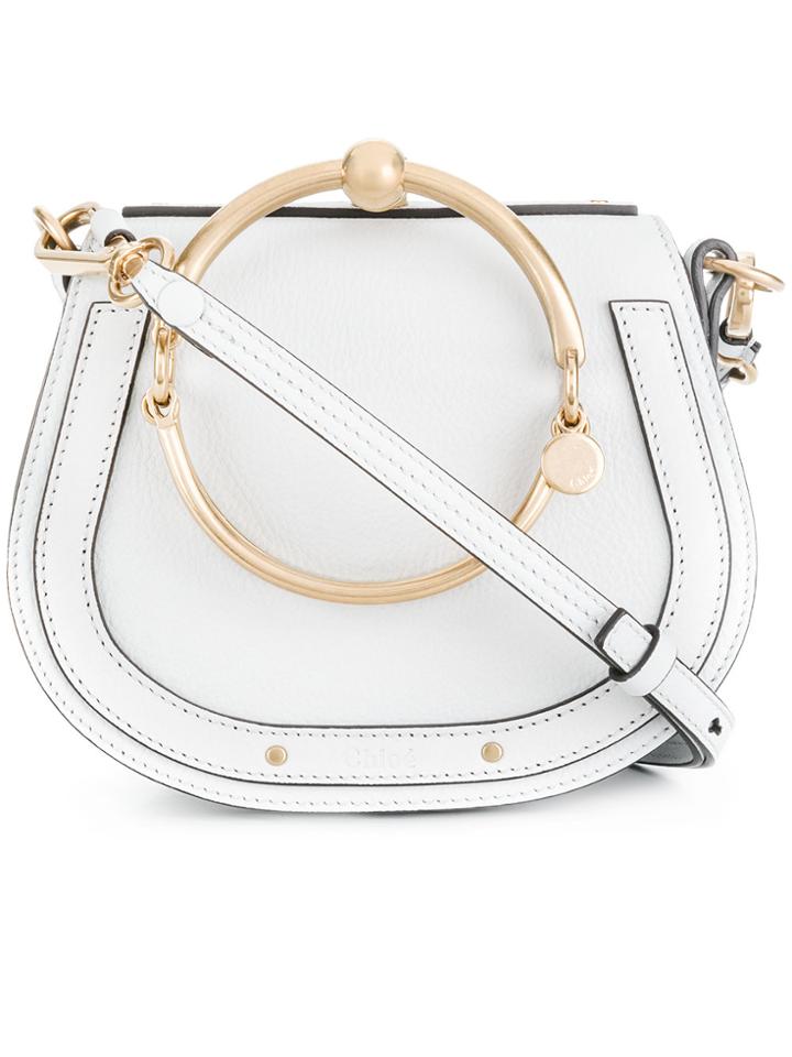 Chloé Small Nile Shoulder Bag - Grey