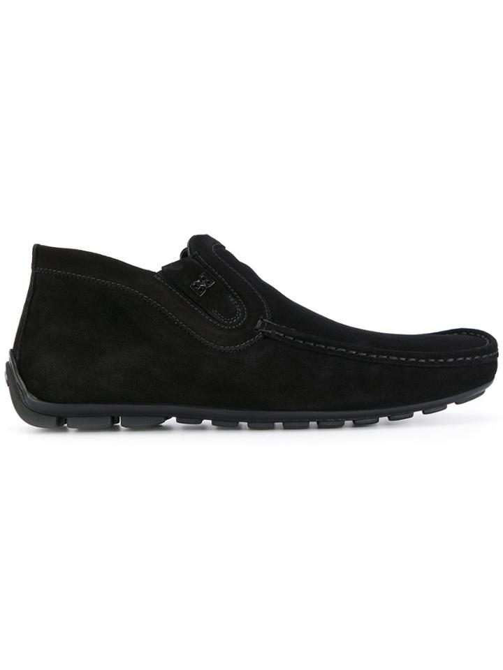Baldinini Square Toe Loafers - Black