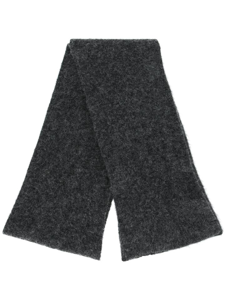 Roberto Collina Knitted Scarf - Grey