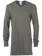 Lost & Found Rooms - Mesh Insert T-shirt - Men - Cotton - S, Grey, Cotton