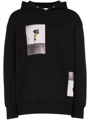 Tony Hawk Signature Line X Corbijn Printed Patch Hoodie - Black