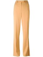 Etro Straight Trousers, Women's, Size: 46, Nude/neutrals, Spandex/elastane/acetate/viscose