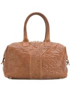 Yves Saint Laurent Vintage Textured Tote - Brown