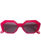 Garrett Leight Jacqueline Sunglasses - Red