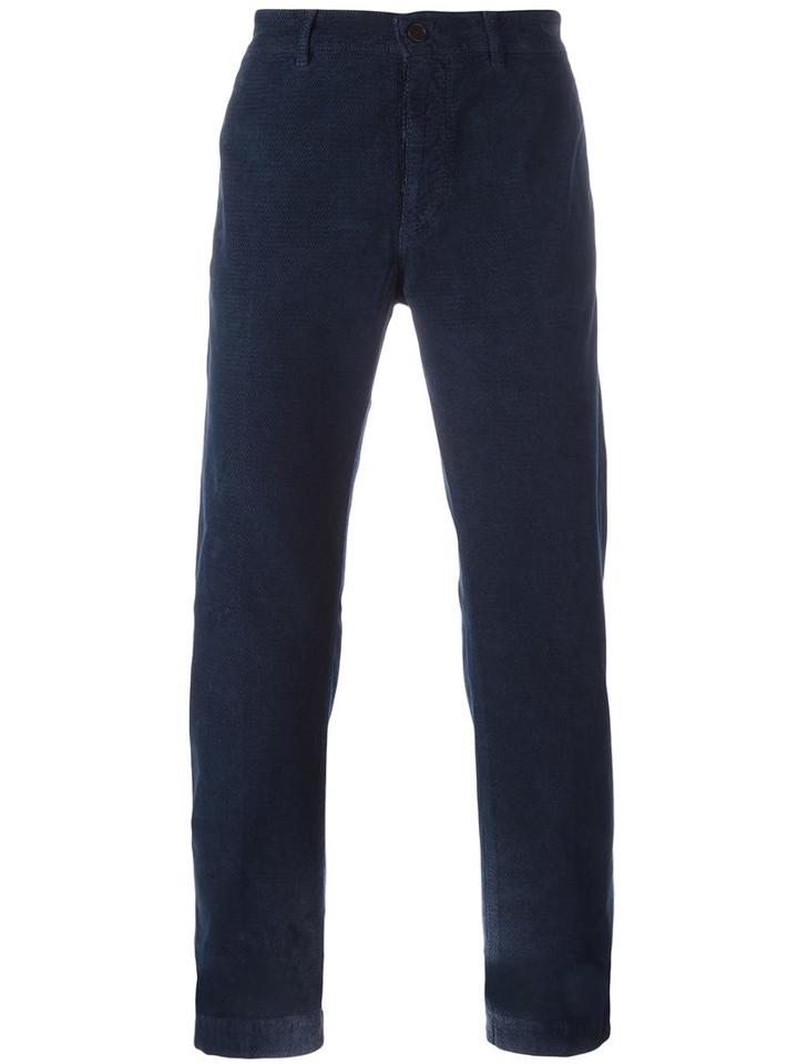 Massimo Alba Straight Trousers, Size: 52, Blue, Cotton/spandex/elastane