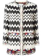 Bazar Deluxe Zigzag Tweed Jacket - Nude & Neutrals