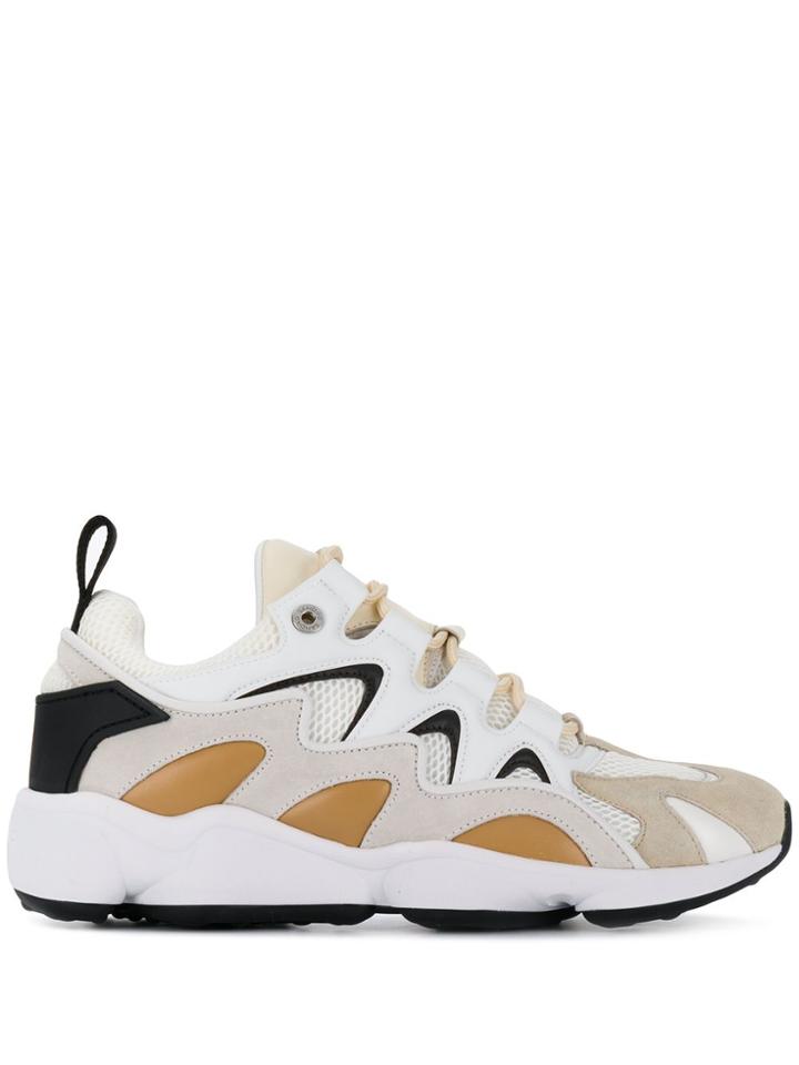 Sandro Paris High Top Atomic Sneakers - Neutrals