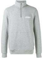 Stussy - High Neck Sweatshirt - Men - Cotton/polyester - Xl, Grey, Cotton/polyester