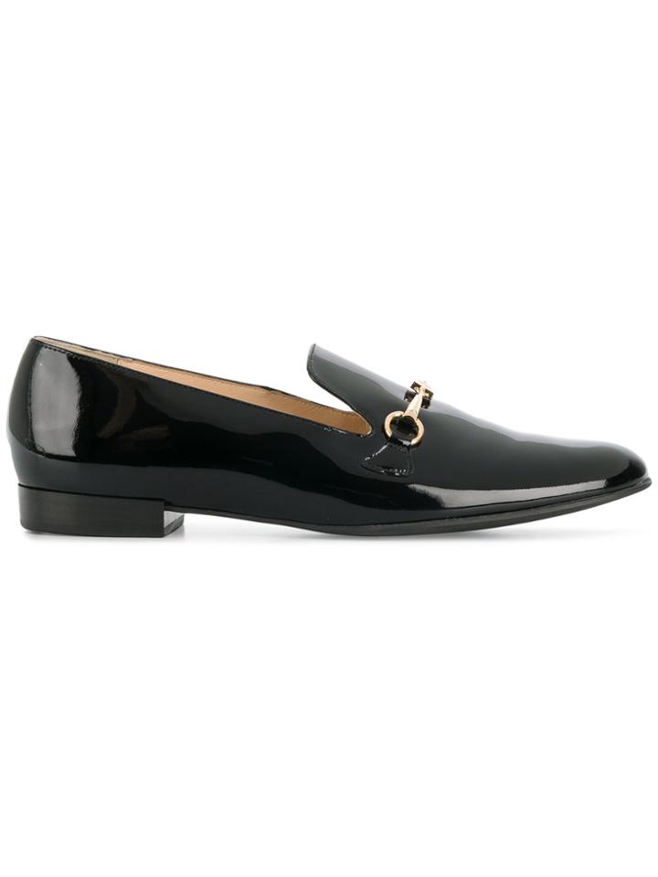 Hogl Chain-embellished Loafers - Black