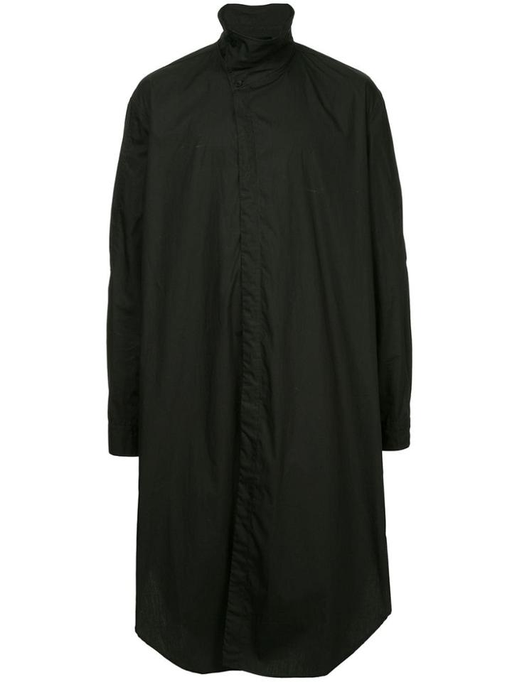 Julius Super Long Shirt - Black