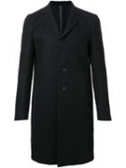 Kazuyuki Kumagai Classic Overcoat, Men's, Size: 1, Black, Wool