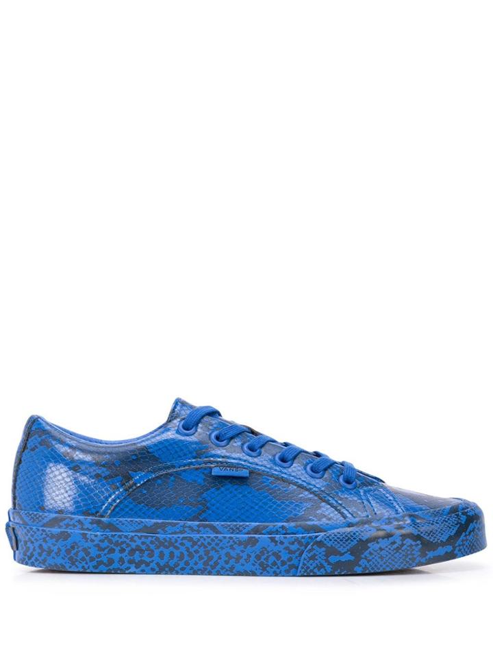 Opening Ceremony X Vans Snake-print Sneakers - Blue