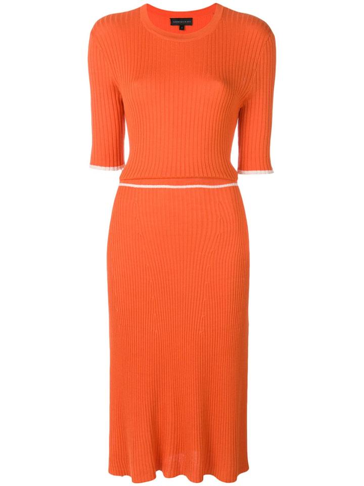 Cashmere In Love Desideria Midi Dress - Orange